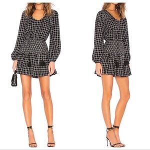 TULAROSA Nina Dress in Black and White Size XS